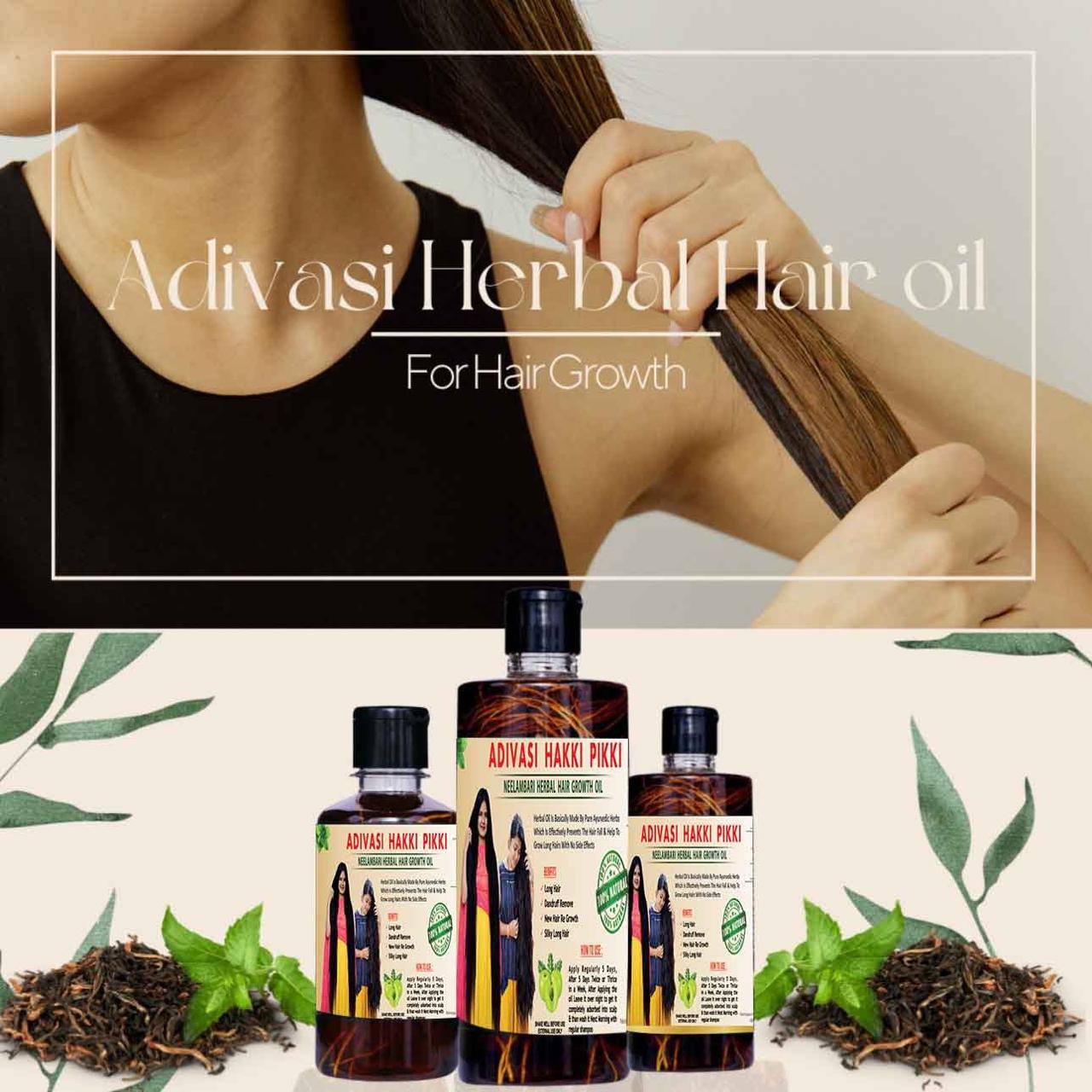 Adivasi Hakki Pikki Hair Oil